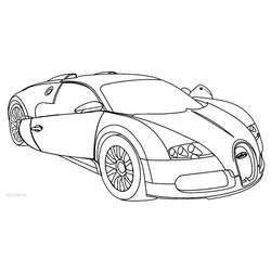 Bugatti (Transportation) coloring page #174801 to print and color