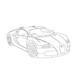 Bugatti (Transportation) coloring page #218669 to print and color