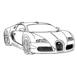 Bugatti (Transportation) coloring page #218673 to print and color