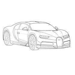 Bugatti (Transportation) coloring page #218679 to print and color