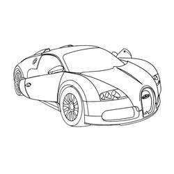 Bugatti (Transportation) coloring page #218685 to print and color