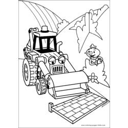 Coloring page: Bulldozer / Mecanic Shovel (Transportation) #141741 - Free Printable Coloring Pages