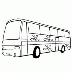 Coloring page: Bus (Transportation) #135282 - Free Printable Coloring Pages
