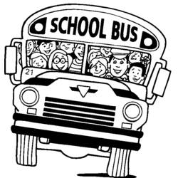 Coloring page: Bus (Transportation) #135284 - Free Printable Coloring Pages