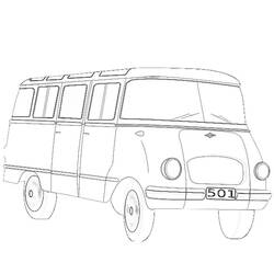 Coloring page: Bus (Transportation) #135293 - Free Printable Coloring Pages