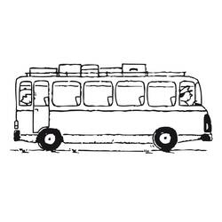 Coloring page: Bus (Transportation) #135307 - Free Printable Coloring Pages