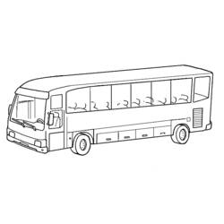 Coloring page: Bus (Transportation) #135314 - Printable coloring pages