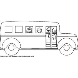 Coloring page: Bus (Transportation) #135321 - Free Printable Coloring Pages