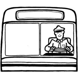 Coloring page: Bus (Transportation) #135364 - Printable coloring pages