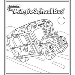 Coloring page: Bus (Transportation) #135395 - Free Printable Coloring Pages