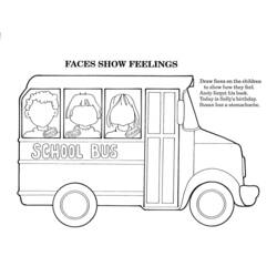 Coloring page: Bus (Transportation) #135446 - Free Printable Coloring Pages