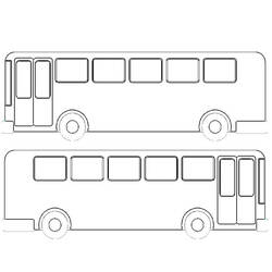 Coloring page: Bus (Transportation) #135451 - Free Printable Coloring Pages