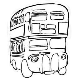 Coloring page: Bus (Transportation) #135494 - Free Printable Coloring Pages