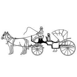 Coloring page: Carriage (Transportation) #146192 - Printable coloring pages