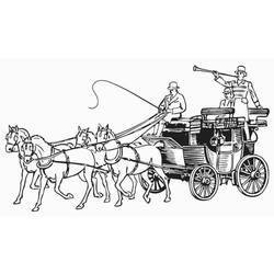 Coloring page: Carriage (Transportation) #146197 - Printable coloring pages
