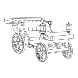 Coloring page: Carriage (Transportation) #209847 - Free Printable Coloring Pages