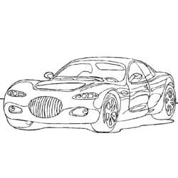 Coloring page: Cars (Transportation) #146457 - Free Printable Coloring Pages