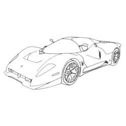 Coloring page: Cars (Transportation) #146464 - Free Printable Coloring Pages