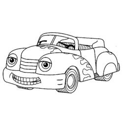 Coloring page: Cars (Transportation) #146500 - Free Printable Coloring Pages