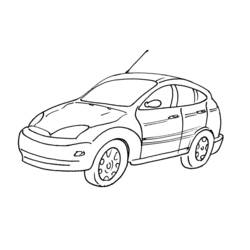 Coloring page: Cars (Transportation) #146515 - Free Printable Coloring Pages
