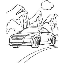 Coloring page: Cars (Transportation) #146604 - Free Printable Coloring Pages