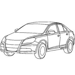 Coloring page: Cars (Transportation) #146651 - Free Printable Coloring Pages