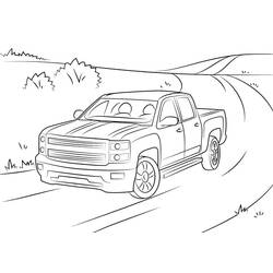 Coloring page: Chevrolet (Transportation) #204492 - Free Printable Coloring Pages