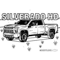 Coloring pages: Chevrolet - Free Printable Coloring Pages