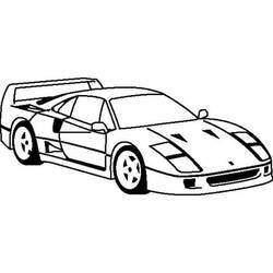 Coloring page: Ferrari (Transportation) #186867 - Free Printable Coloring Pages