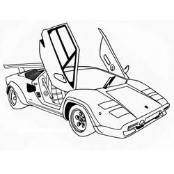 Coloring page: Ferrari (Transportation) #186879 - Free Printable Coloring Pages