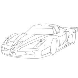 Coloring page: Ferrari (Transportation) #186889 - Free Printable Coloring Pages