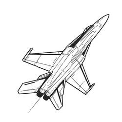 Fighter Jets (Transportation) coloring page #202470 to print and color