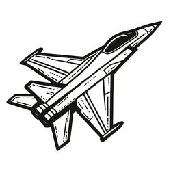 Fighter Jets (Transportation) coloring page #202473 to print and color
