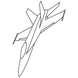 Fighter Jets (Transportation) coloring page #202480 to print and color