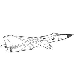 Fighter Jets (Transportation) coloring page #202484 to print and color
