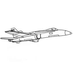 Fighter Jets (Transportation) coloring page #202485 to print and color