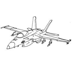 Fighter Jets (Transportation) coloring page #202488 to print and color