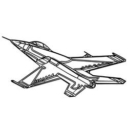 Fighter Jets (Transportation) coloring page #202492 to print and color