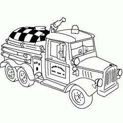 Coloring page: Firetruck (Transportation) #135838 - Free Printable Coloring Pages