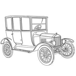 Coloring page: Ford (Transportation) #174182 - Free Printable Coloring Pages