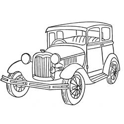Coloring page: Ford (Transportation) #174197 - Free Printable Coloring Pages