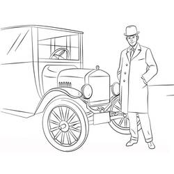 Coloring page: Ford (Transportation) #174205 - Free Printable Coloring Pages