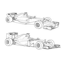 Coloring page: Formula 1 (Transportation) #197661 - Free Printable Coloring Pages