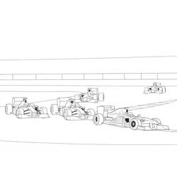 Coloring page: Formula 1 (Transportation) #197666 - Free Printable Coloring Pages