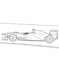 Coloring page: Formula 1 (Transportation) #197670 - Free Printable Coloring Pages