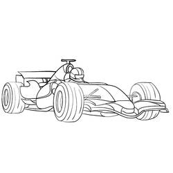 Coloring page: Formula 1 (Transportation) #197672 - Free Printable Coloring Pages