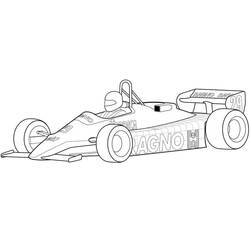 Coloring page: Formula 1 (Transportation) #197673 - Free Printable Coloring Pages