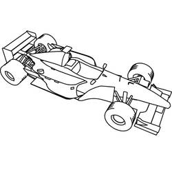 Coloring page: Formula 1 (Transportation) #197681 - Free Printable Coloring Pages