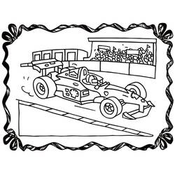 Coloring page: Formula 1 (Transportation) #197682 - Free Printable Coloring Pages