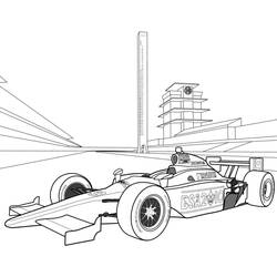 Coloring page: Formula 1 (Transportation) #197685 - Free Printable Coloring Pages